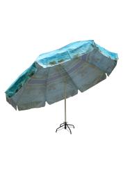 Зонт пляжный фольгированный с наклоном (4 расцветок) 170 см 12 шт/упак М44458 - фото 16